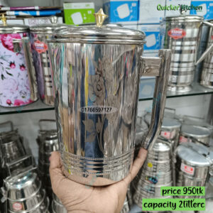 Stainless steel water jug 2000ml