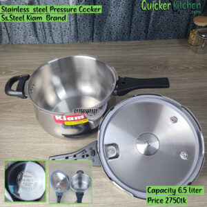 Kiam Stainless steel Pressure cooker 6.5liter