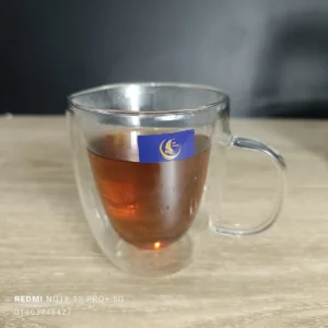 300 ml Double Wall Borosilicate Glass Mug