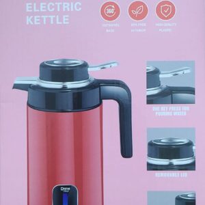 2 in 1 Electric Vekum Flaks Kettle 2.8 Lt DK-2429 c- RED