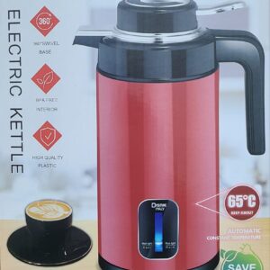 2 in 1 Electric Vekum Flaks Kettle 2.8 Lt DK-2429 c- BLACK